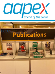 Our Magazines at AAPEX Fair